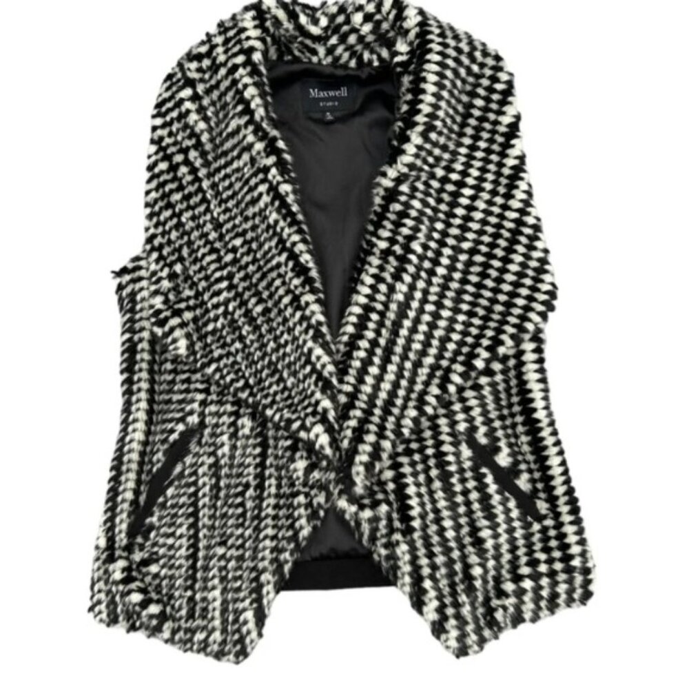 Maxwell Studio Faux Fur Vest 3x